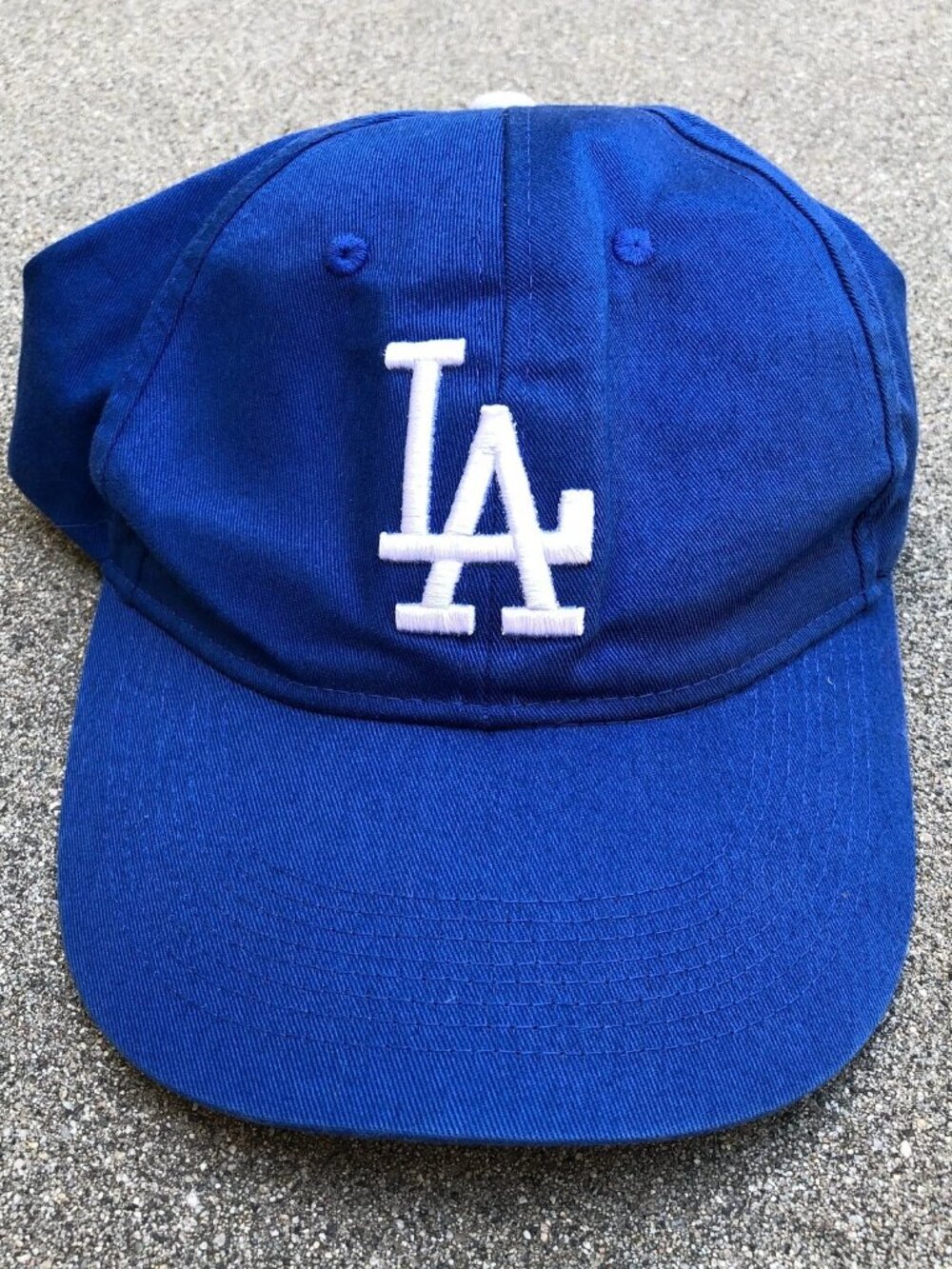 OC SPORTS Los Angeles Dodgers Baseball Dad Hat Men's Blue Adjustable Cap MLB LA